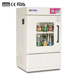 vertical single door shaking incubator biomedical equipment